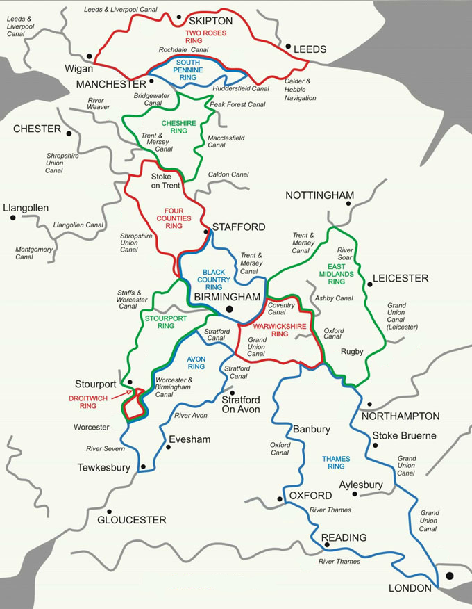 Canal Rings Map